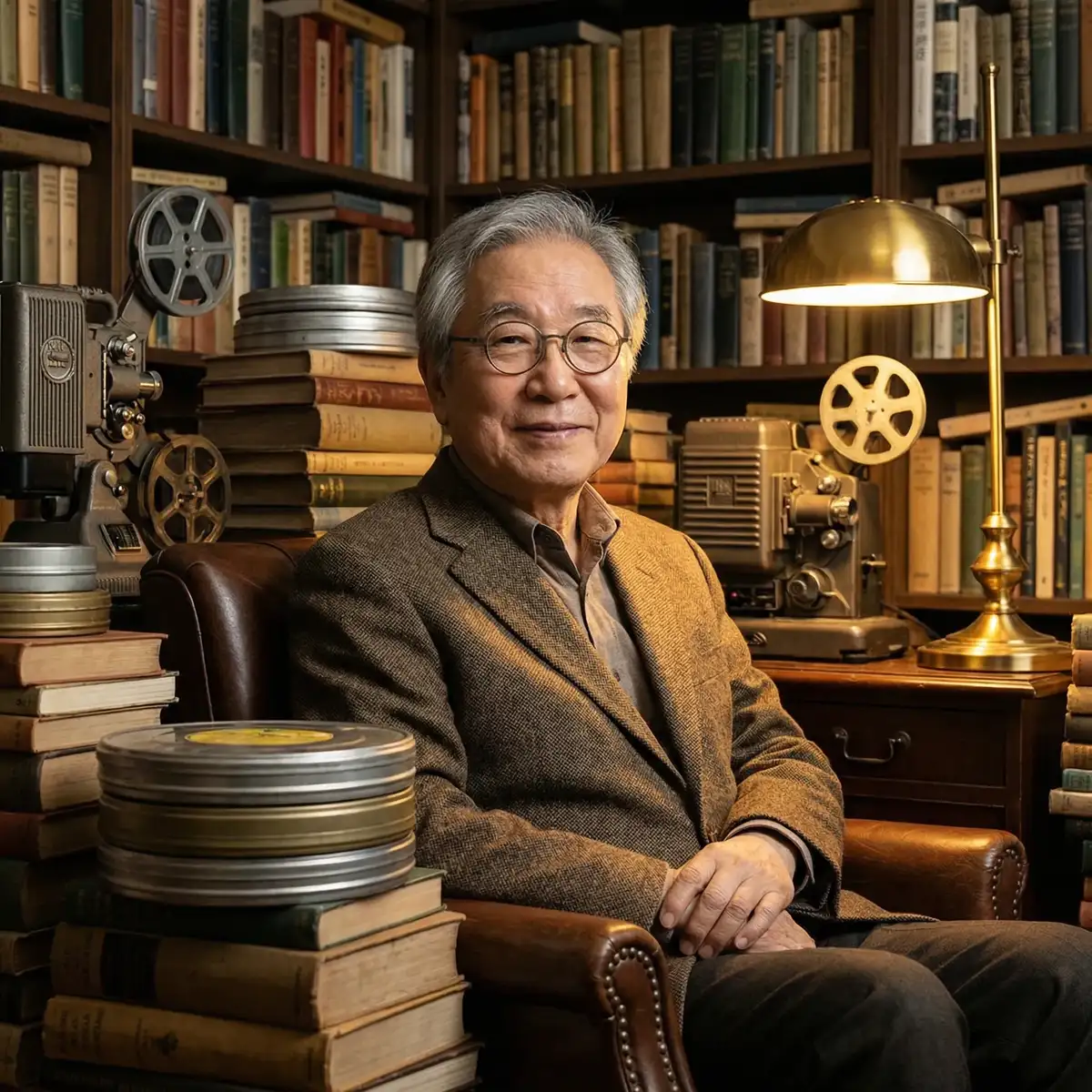 亚洲伦理片库馆长肖像 - 五一吃瓜 研究学者